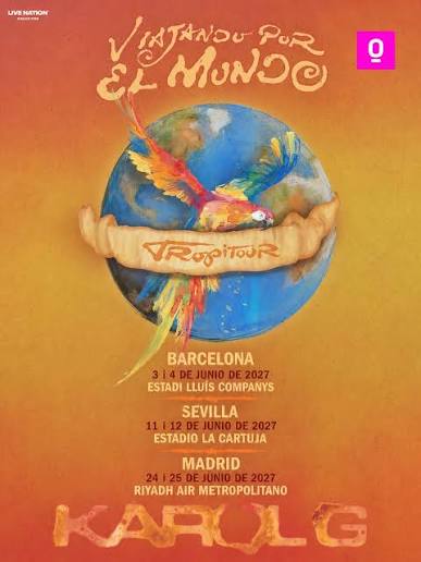 Karol G Tropitour España 2027